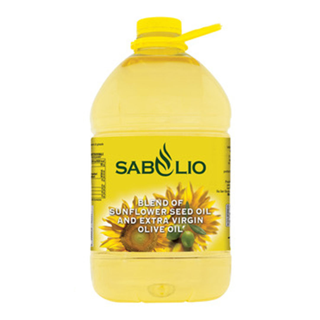 Sunflower oil + extra virgin oil